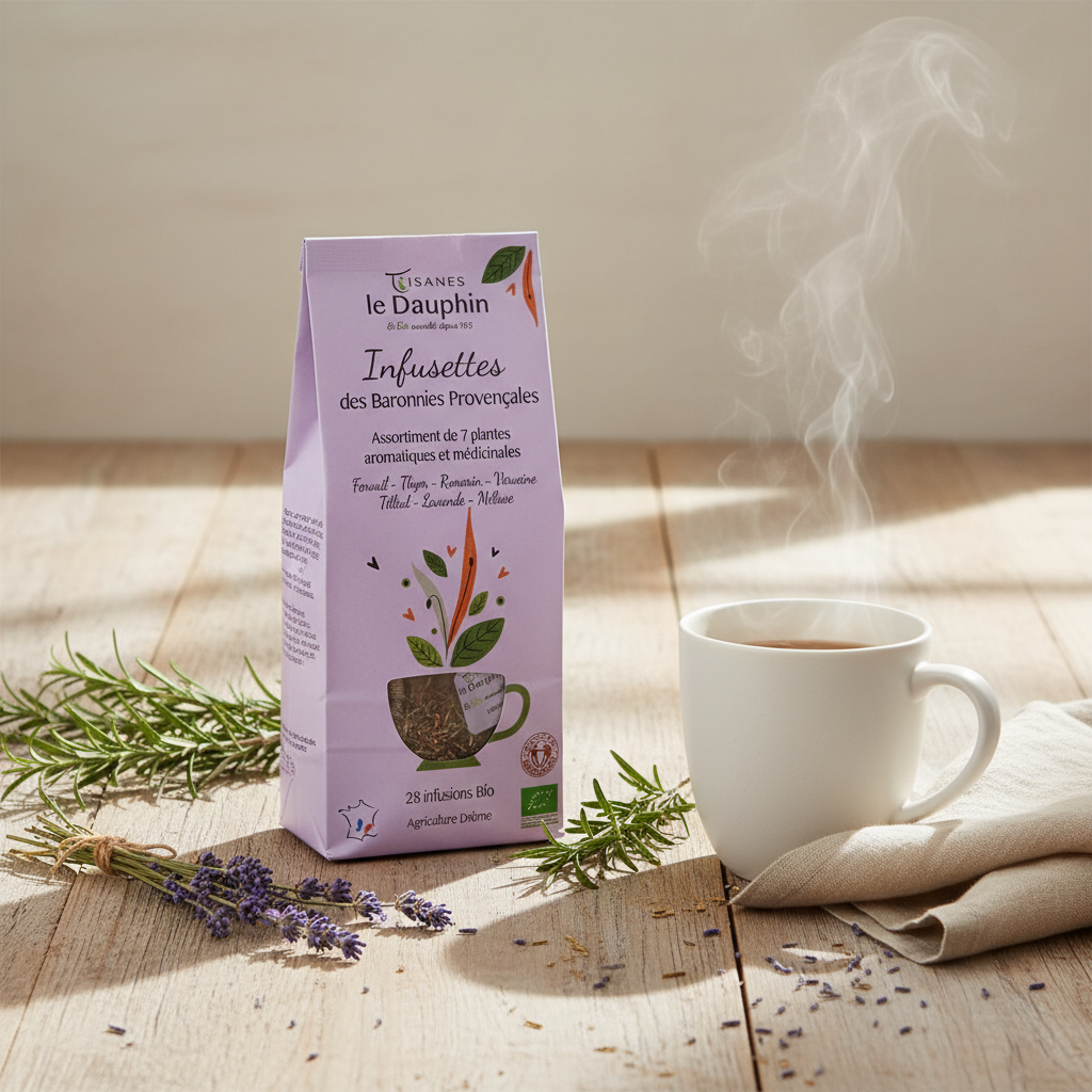 Tisanes plantes aromatiques et médicinales