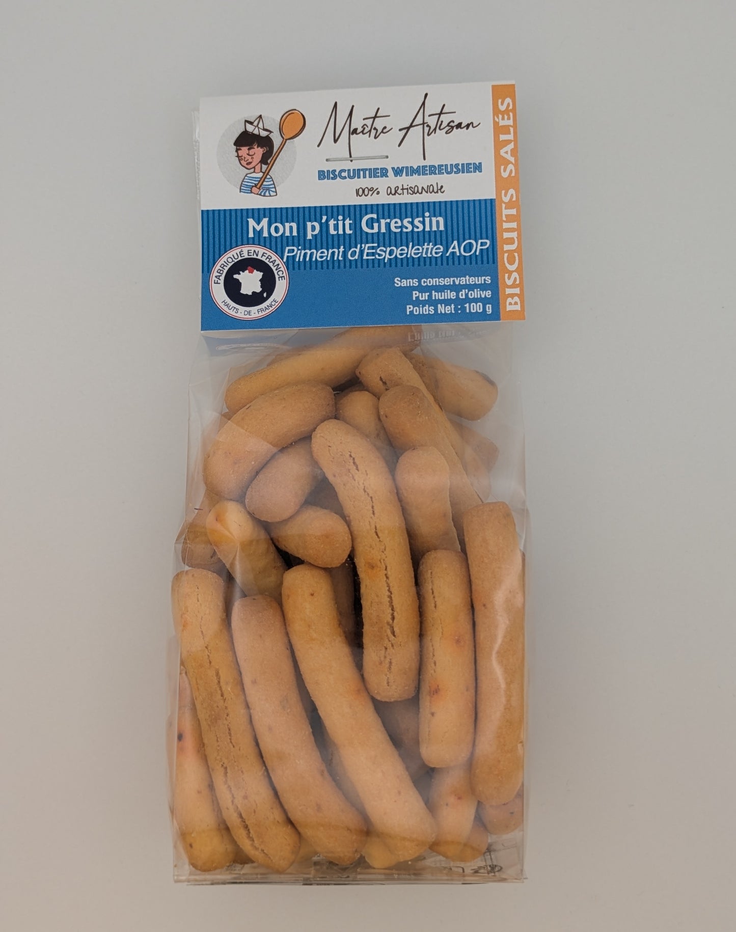 Gressin au piment d'Espelette AOP