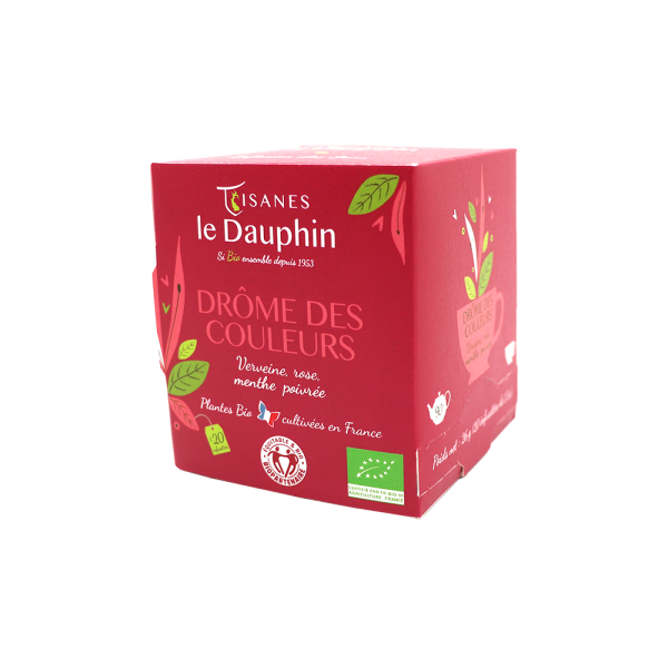 Tisane Bio Drôme des Couleurs - 20 sachets