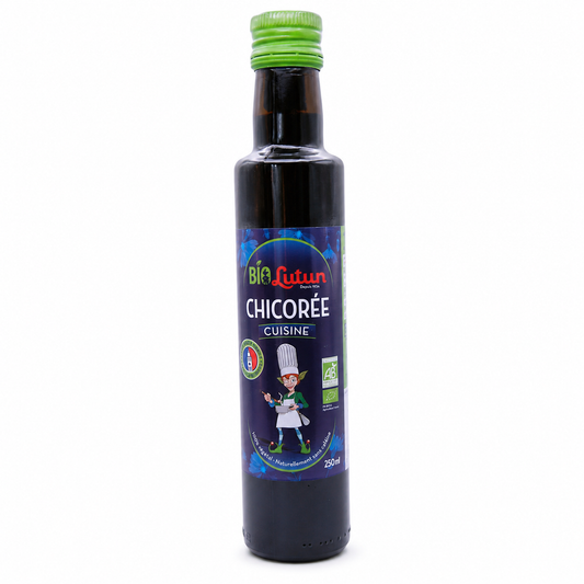 Chicorée liquide Bio Lutun 250 ml — packshot fond blanc
