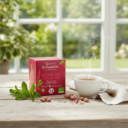 Tisane Bio Drôme des Couleurs - 20 sachets