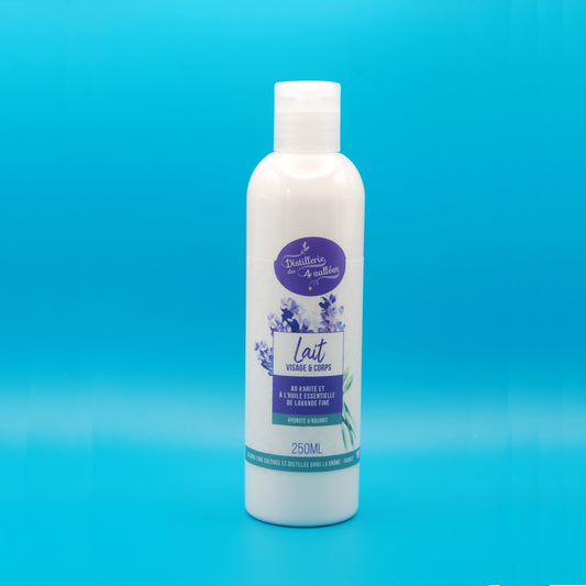 Lait visage et corps à la lavande - 250ml