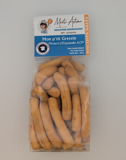 Pack apéritif gressins et sablés Maroilles