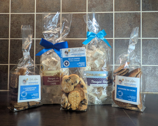 Pack nougats et biscuits