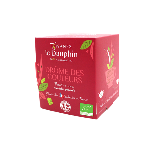 Tisane Bio Drôme des Couleurs - 20 sachets